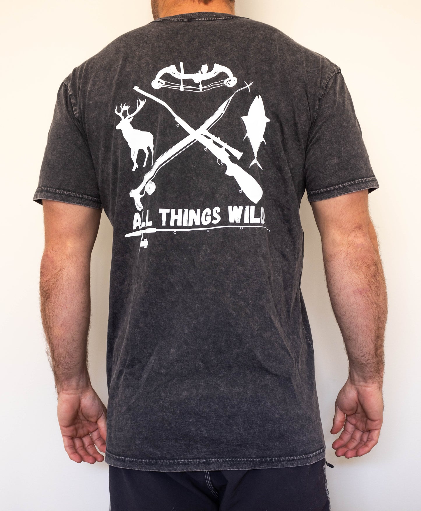 All Things Wild T-Shirt / Black Stone