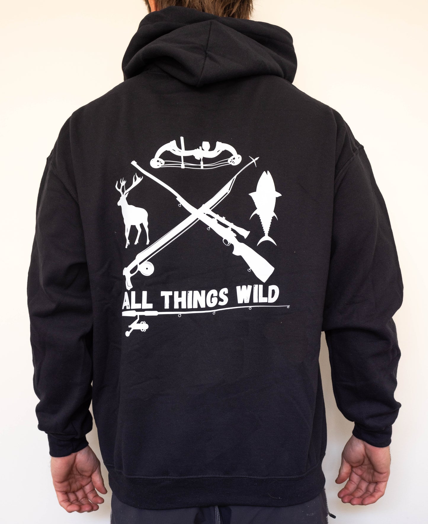 All Things Wild Hoodie / Black